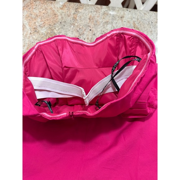 Nanette Lepore Women's Sz 0 One Shoulder Pink Barbiecore HOCO Cocktail Event Y2K - Picture 8 of 8